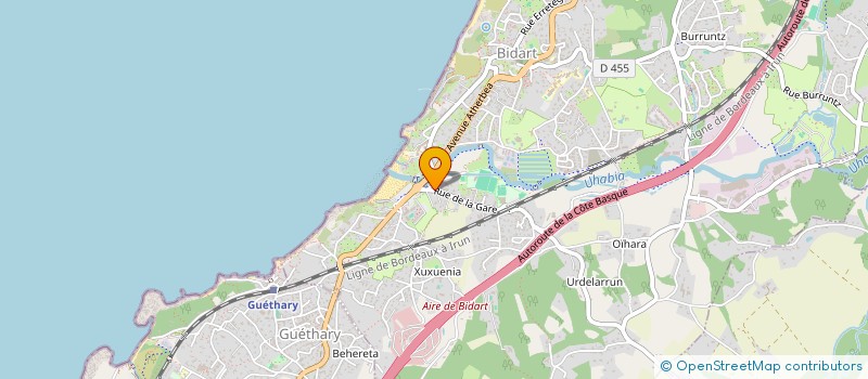 localisation de l'entreprise MELGAR MARTIN FONTECHA/POLLONI  BORDEAUX