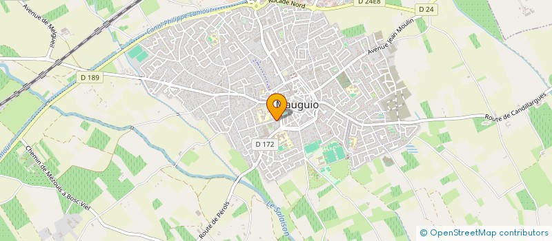 localisation de l'entreprise MELGORIE RADIO  MAUGUIO