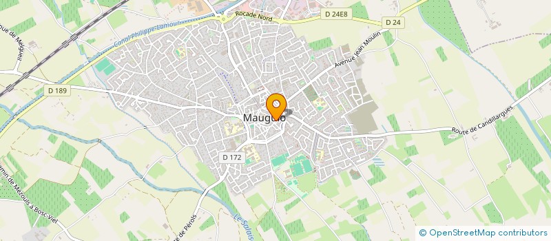 localisation de l'entreprise MELGORIENNE  MAUGUIO