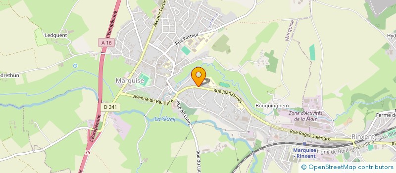 localisation de l'entreprise MELGUS  RINXENT