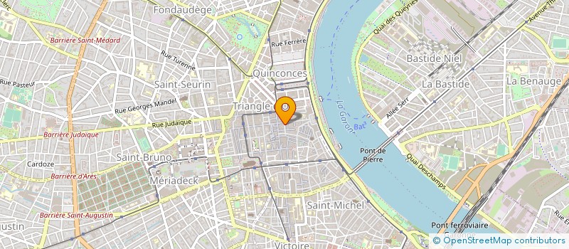 localisation de l'entreprise MELGVEN à BORDEAUX