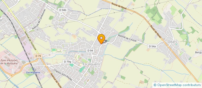 localisation de l'entreprise MELHORI  ESCALQUENS