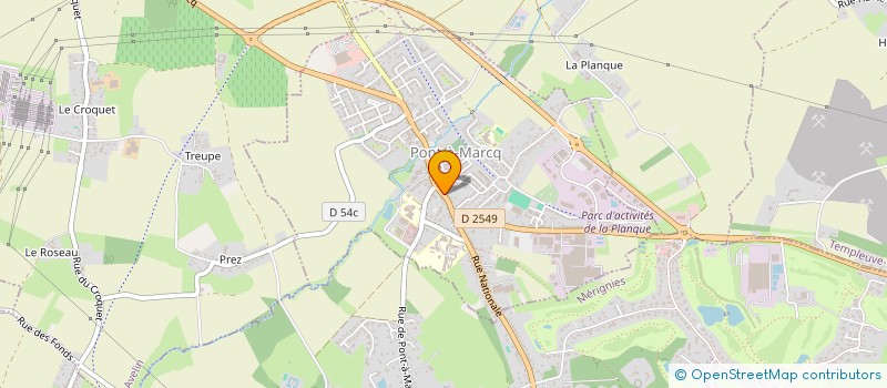 localisation de l'entreprise MELI'BERTES à AVELIN