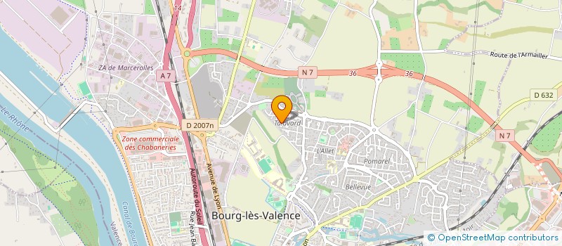 localisation de l'entreprise MELI MEL ARTS à BOURG-LES-VALENCE