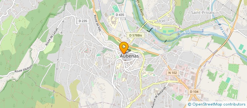 localisation de l'entreprise MELI MELLOW à AUBENAS