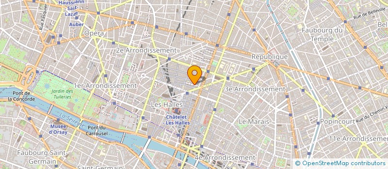 localisation de l'entreprise MELI-MELO  PARIS