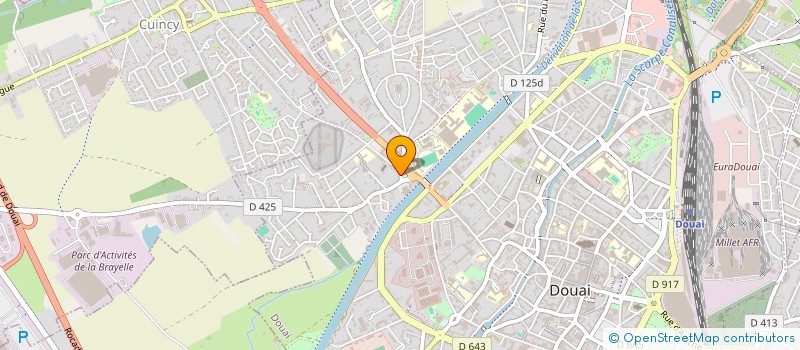 localisation de l'entreprise MELI MELODIES à DOUAI