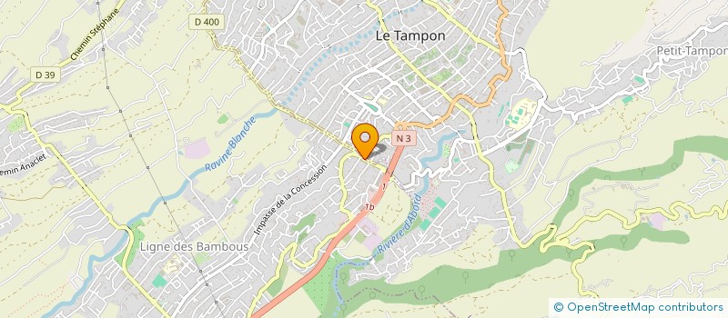 localisation de l'entreprise MELI-MELON  LE TAMPON