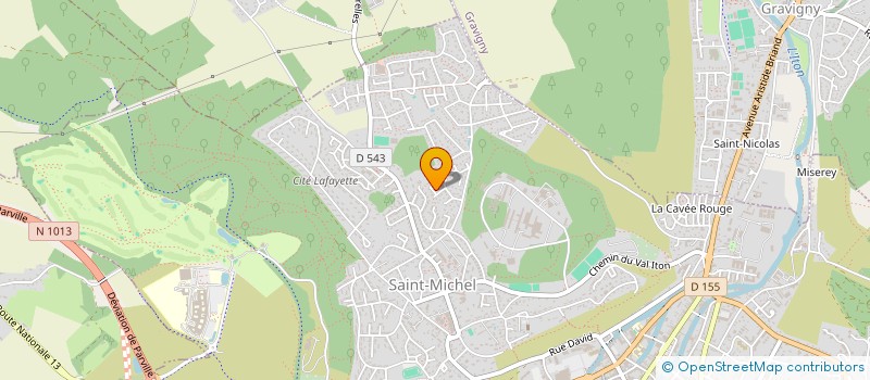 localisation de l'entreprise MELI PRO NET PATRIMOINE  EVREUX