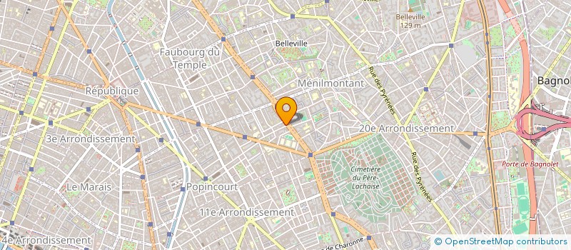 localisation de l'entreprise MELI ROSE  PARIS