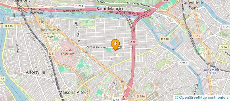 localisation de l'entreprise MELIA  MAISONS-ALFORT