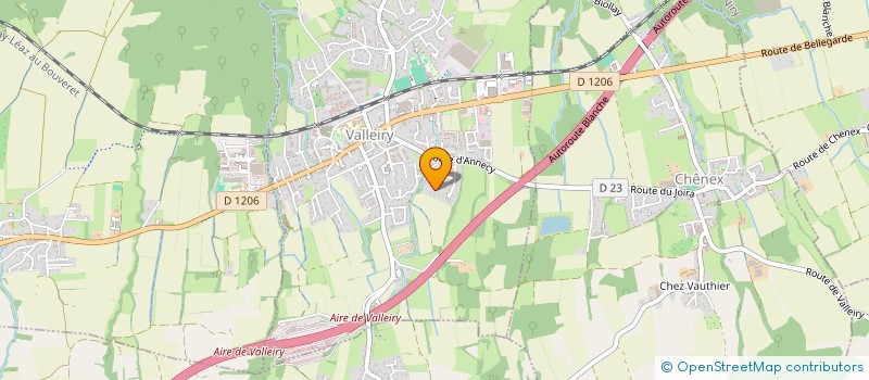 localisation de l'entreprise MELIA FAMILY  VALLEIRY