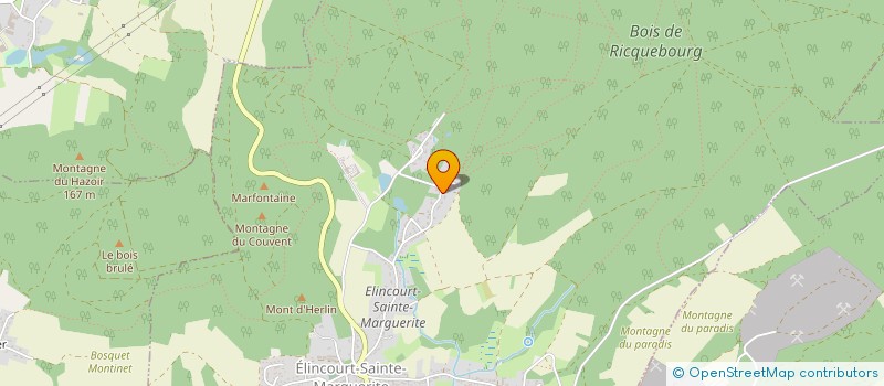 localisation de l'entreprise MELIALEX  ELINCOURT-SAINTE-MARGUERITE