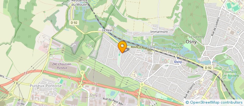 localisation de l'entreprise MELIALIE  OSNY