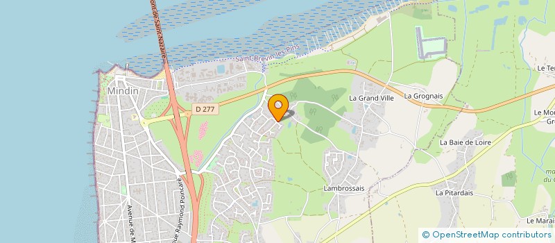 localisation de l'entreprise MELIAM GROUP à SAINT-BREVIN-LES-PINS