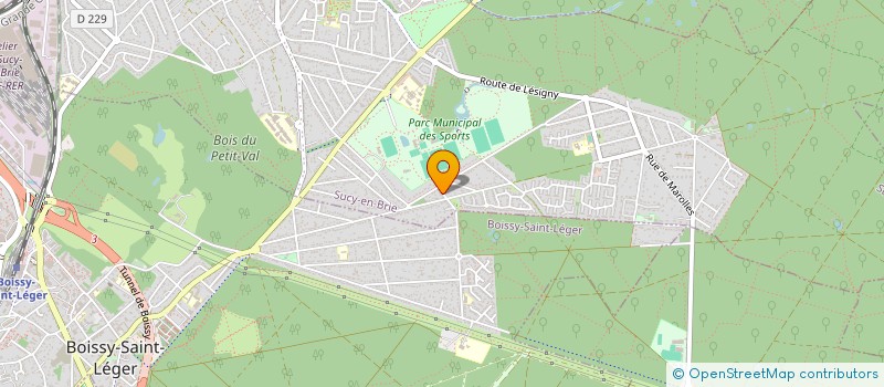 localisation de l'entreprise MELIAN GROUP à SUCY-EN-BRIE