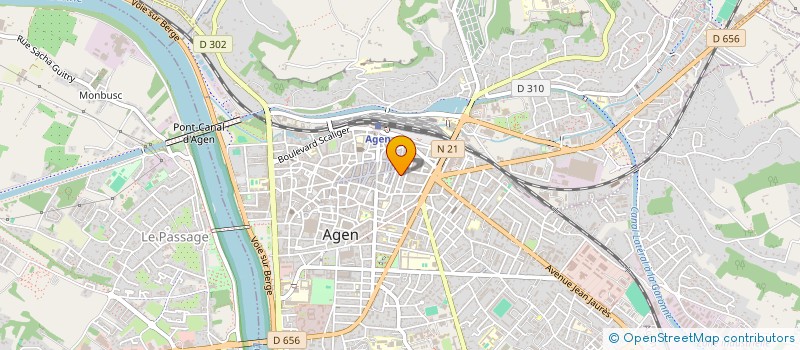 localisation de l'entreprise MELIAR MEUBLES à AGEN
