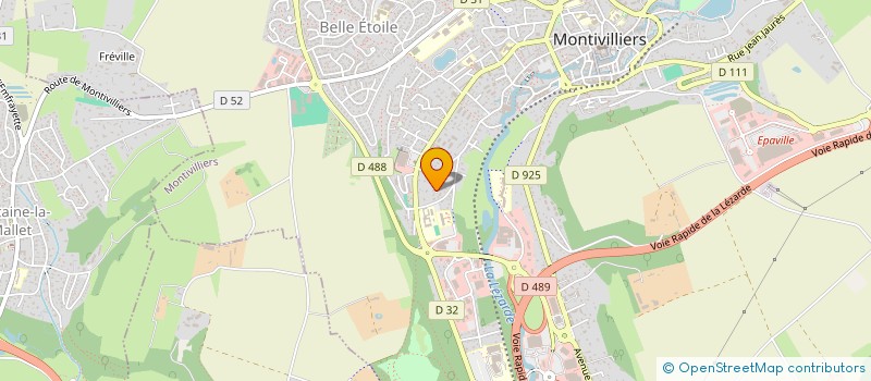 localisation de l'entreprise MELIBEN  MONTIVILLIERS