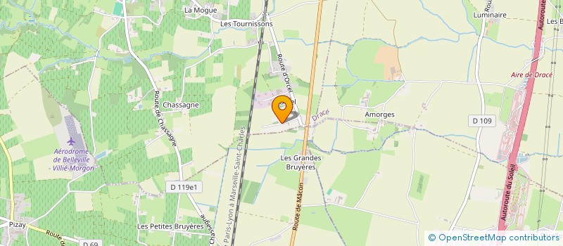 localisation de l'entreprise MELIBO  CORCELLES-EN-BEAUJOLAIS