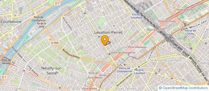localisation de l'entreprise MELIBULLE à LEVALLOIS-PERRET