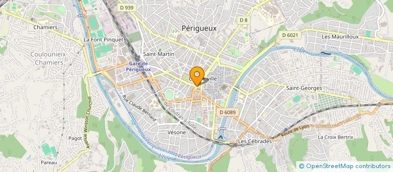 localisation de l'entreprise MELICE à PERIGUEUX