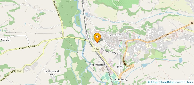 localisation de l'entreprise MELICE-MALICE  LECTOURE