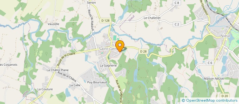 localisation de l'entreprise MELICECY  SAINT-GENCE