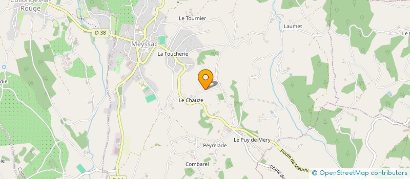 localisation de l'entreprise MELICIA & CO  MEYSSAC