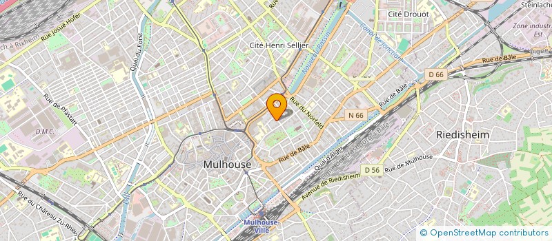 localisation de l'entreprise MELICORDES  MULHOUSE