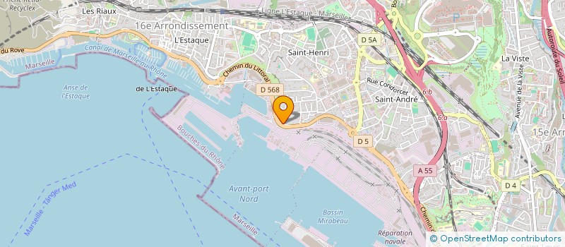 localisation de l'entreprise MELIDA à MARSEILLE 16