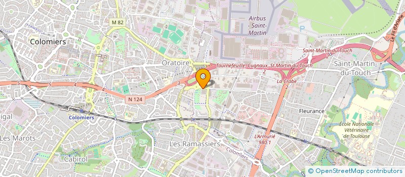localisation de l'entreprise MELIF BAT à TOULOUSE