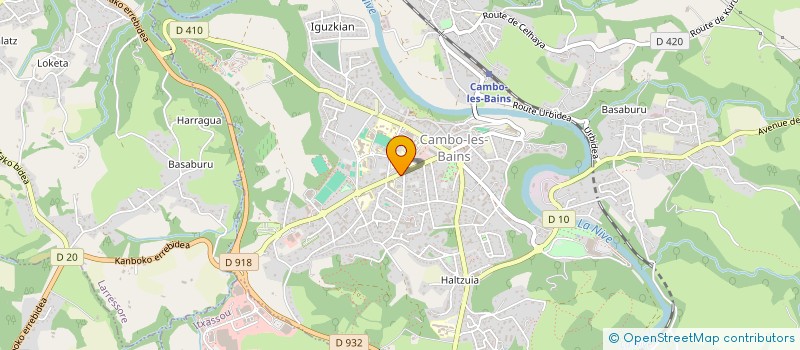 localisation de l'entreprise MELIFLO  CAMBO-LES-BAINS