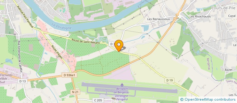 localisation de l'entreprise MELIGUI à BERGERAC