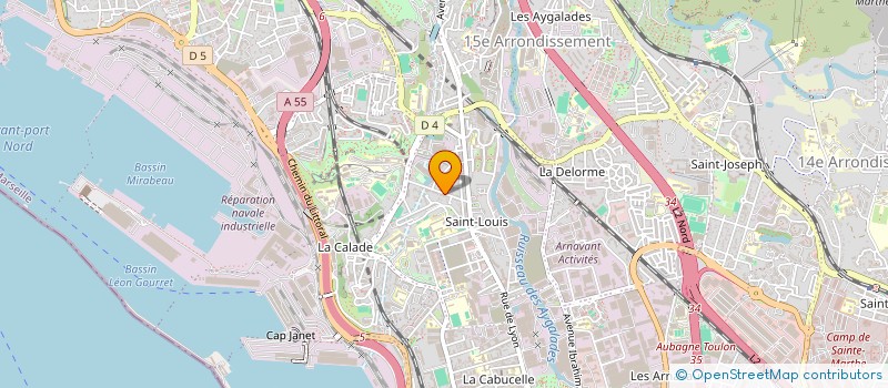 localisation de l'entreprise MELIHANN DEVELOPPEMENT  MARSEILLE