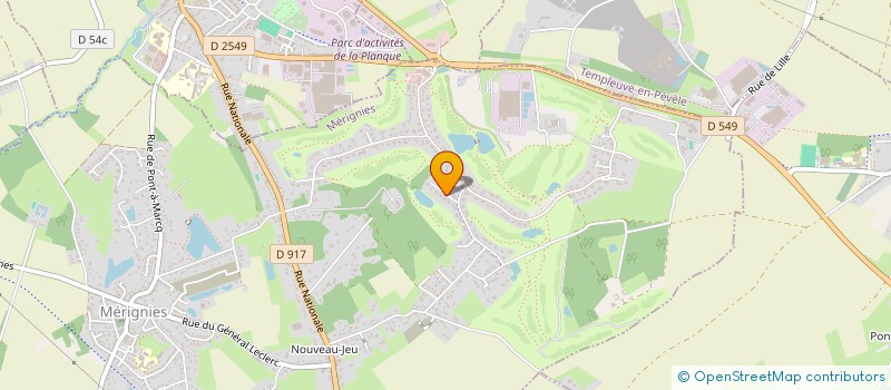 localisation de l'entreprise MELIJAD  MERIGNIES