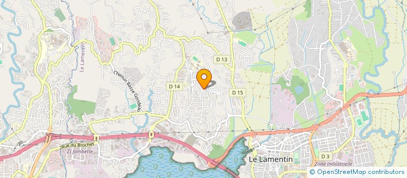localisation de l'entreprise MELIJOD à LE LAMENTIN