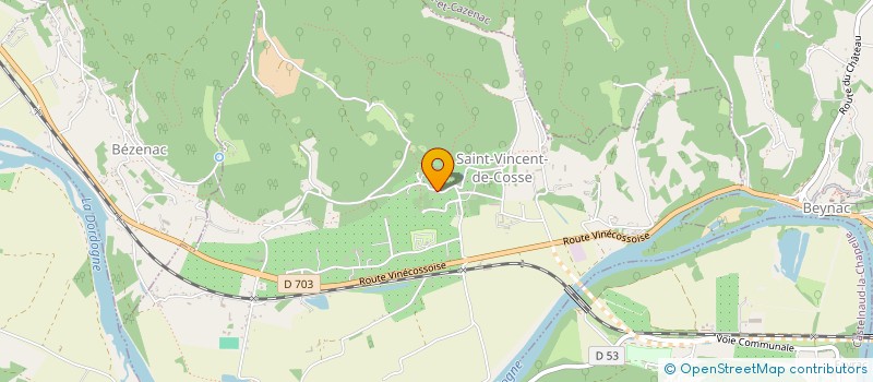 localisation de l'entreprise MELIKEN PRO SERVICES à SAINT-VINCENT-DE-COSSE