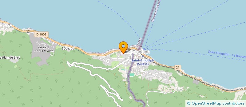 localisation de l'entreprise MELIKITA  SAINT-GINGOLPH