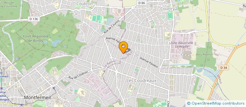 localisation de l'entreprise MELILA ET FARAH à MONTFERMEIL