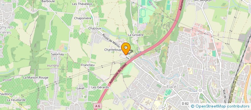 localisation de l'entreprise MELILLA  HURIGNY