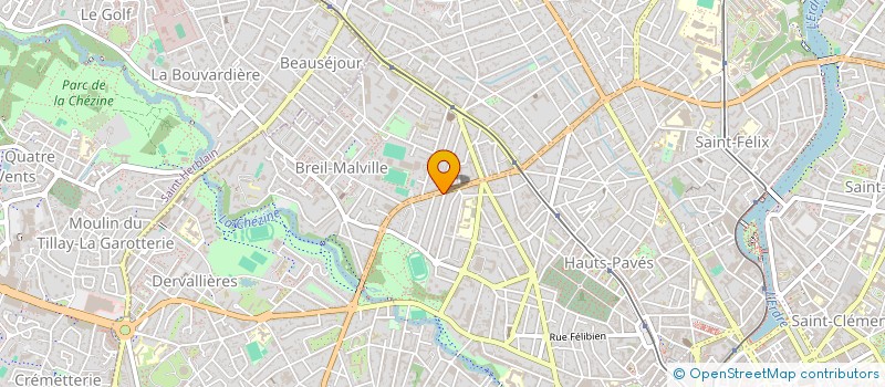 localisation de l'entreprise MELILOTUS à NANTES