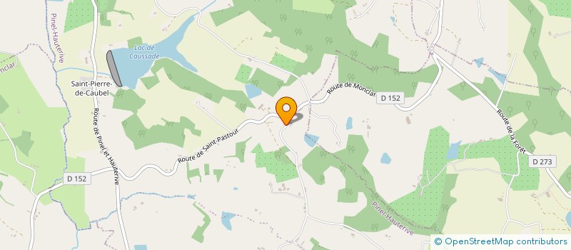 localisation de l'entreprise MELIMELO  PINEL-HAUTERIVE