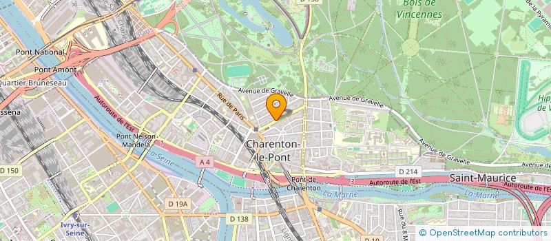 localisation de l'entreprise MELIMMO  CHARENTON-LE-PONT