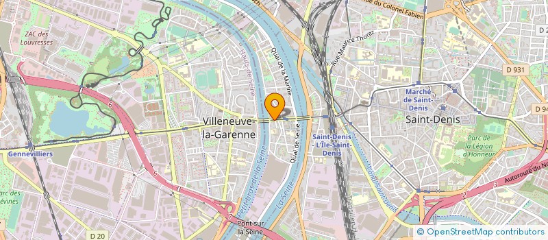 localisation de l'entreprise MELIN A ET FENAS P à L ILE SAINT DENIS