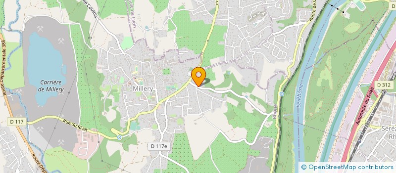 localisation de l'entreprise MELINA  MILLERY