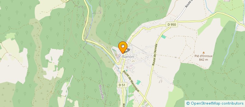 localisation de l'entreprise MELINA  SIMIANE-LA-ROTONDE