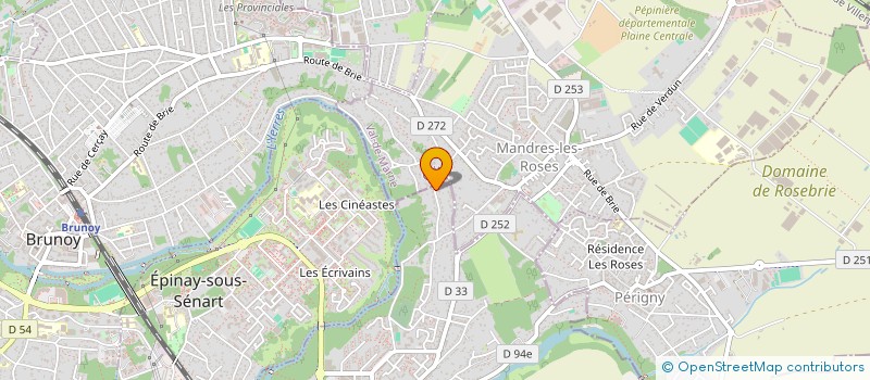 localisation de l'entreprise MELINA ESTHETIQUE à LESIGNY