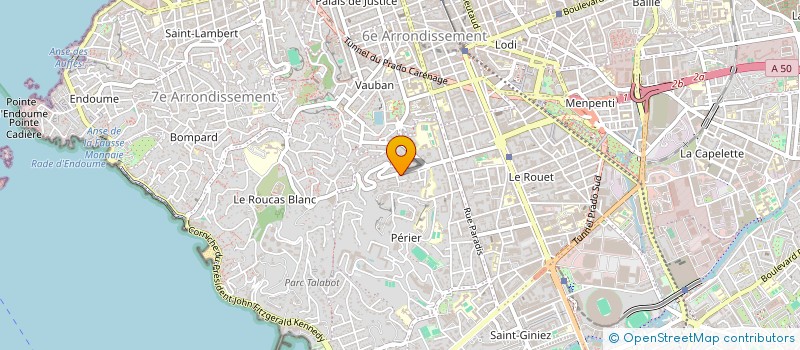 localisation de l'entreprise MELINA K à MARSEILLE