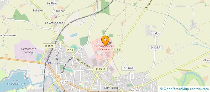 localisation de l'entreprise MELINE  BEAUFORT-EN-ANJOU