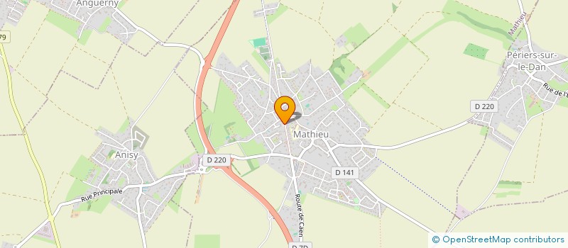 localisation de l'entreprise MELINE COIFFURE  MATHIEU